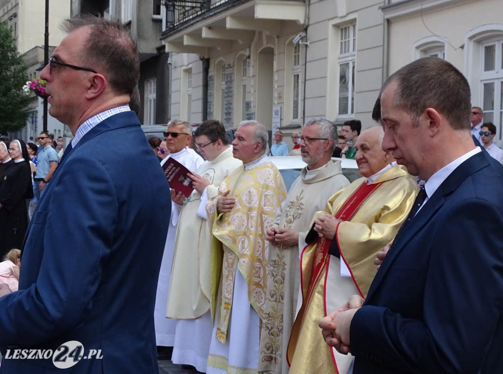 Procesja Bożego Ciała w Lesznie