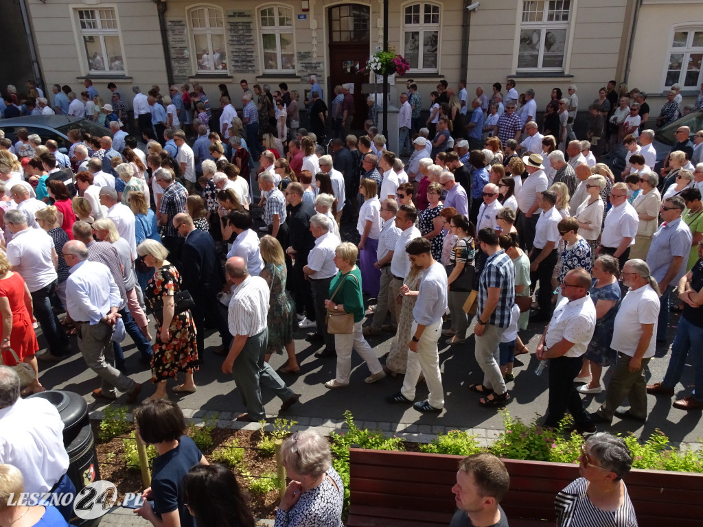 Procesja Bożego Ciała w Lesznie