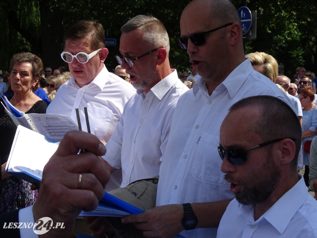 Procesja Bożego Ciała w Lesznie