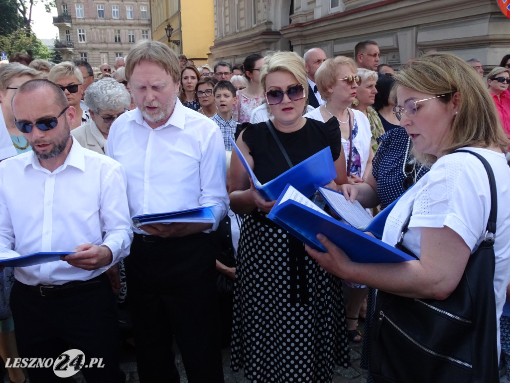 Procesja Bożego Ciała w Lesznie