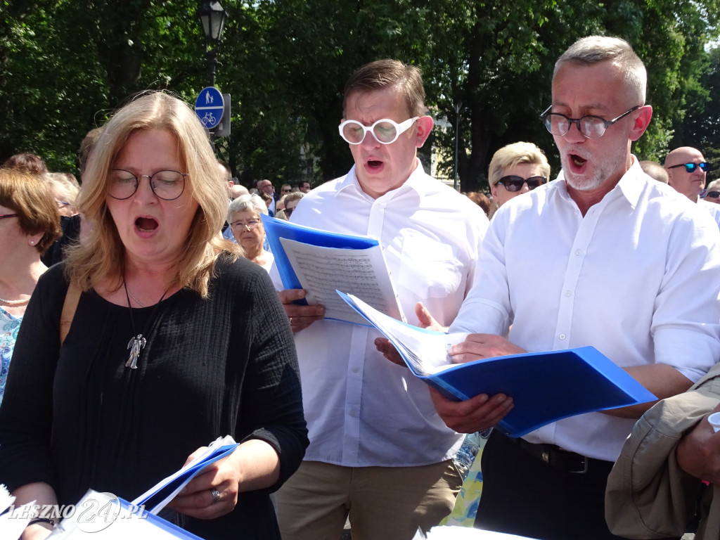 Procesja Bożego Ciała w Lesznie