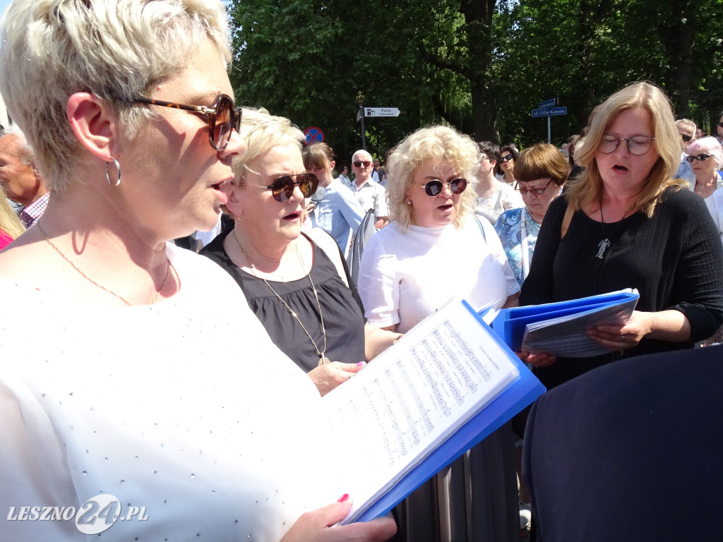 Procesja Bożego Ciała w Lesznie