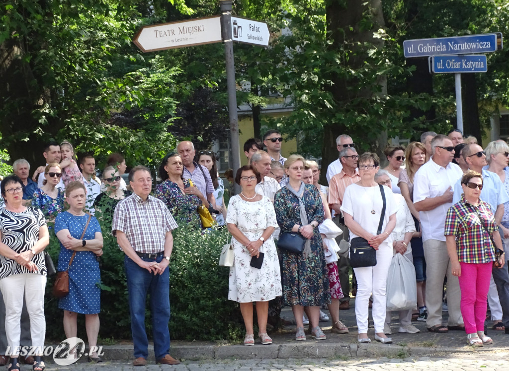 Procesja Bożego Ciała w Lesznie