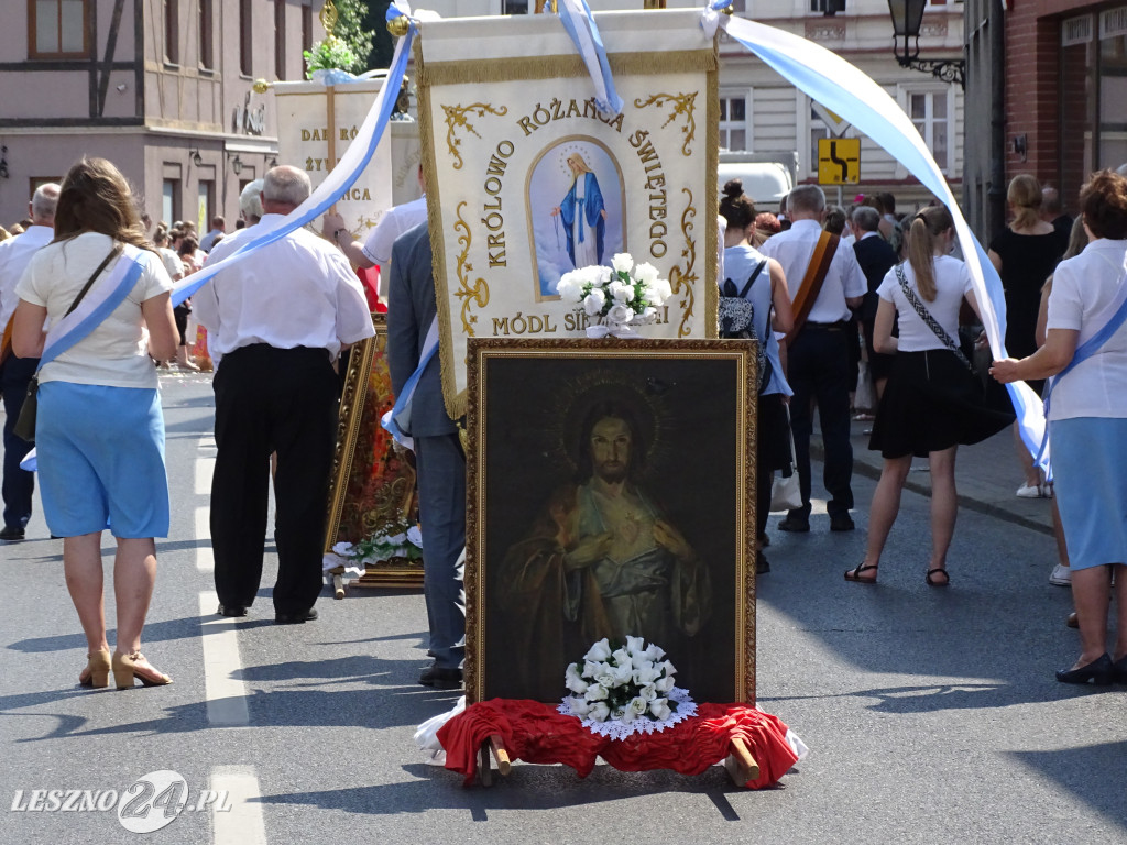 Procesja Bożego Ciała w Lesznie