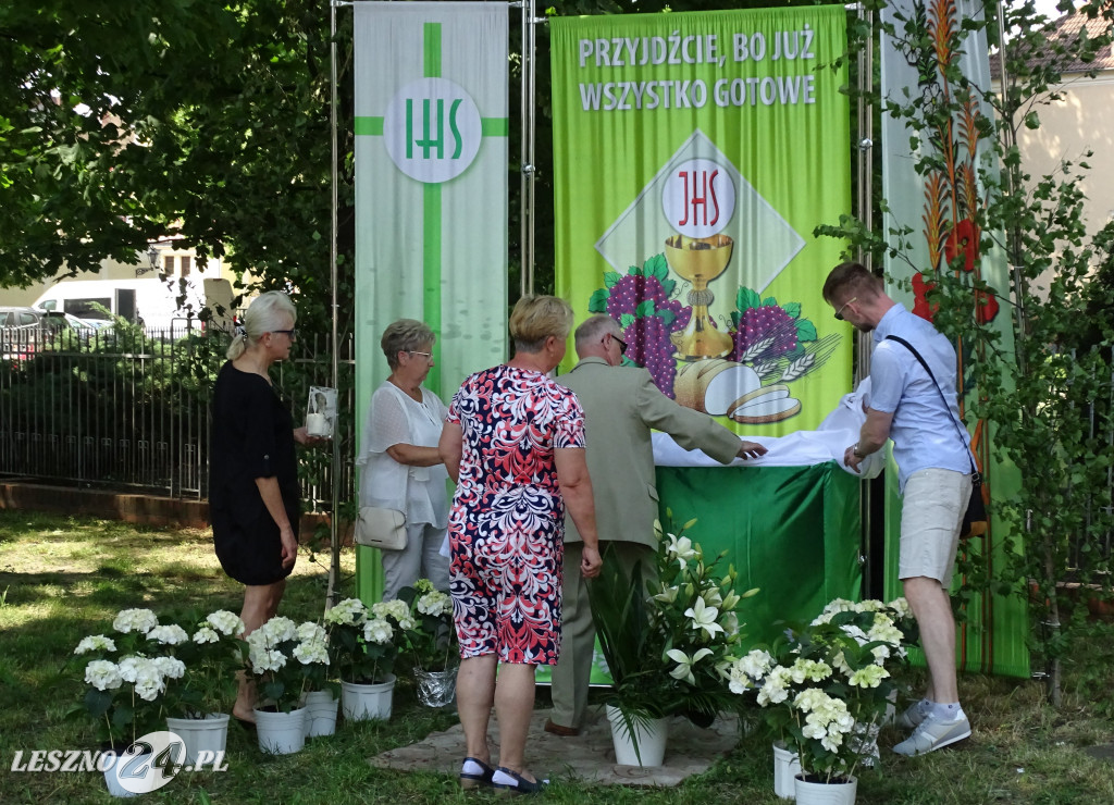 Procesja Bożego Ciała w Lesznie
