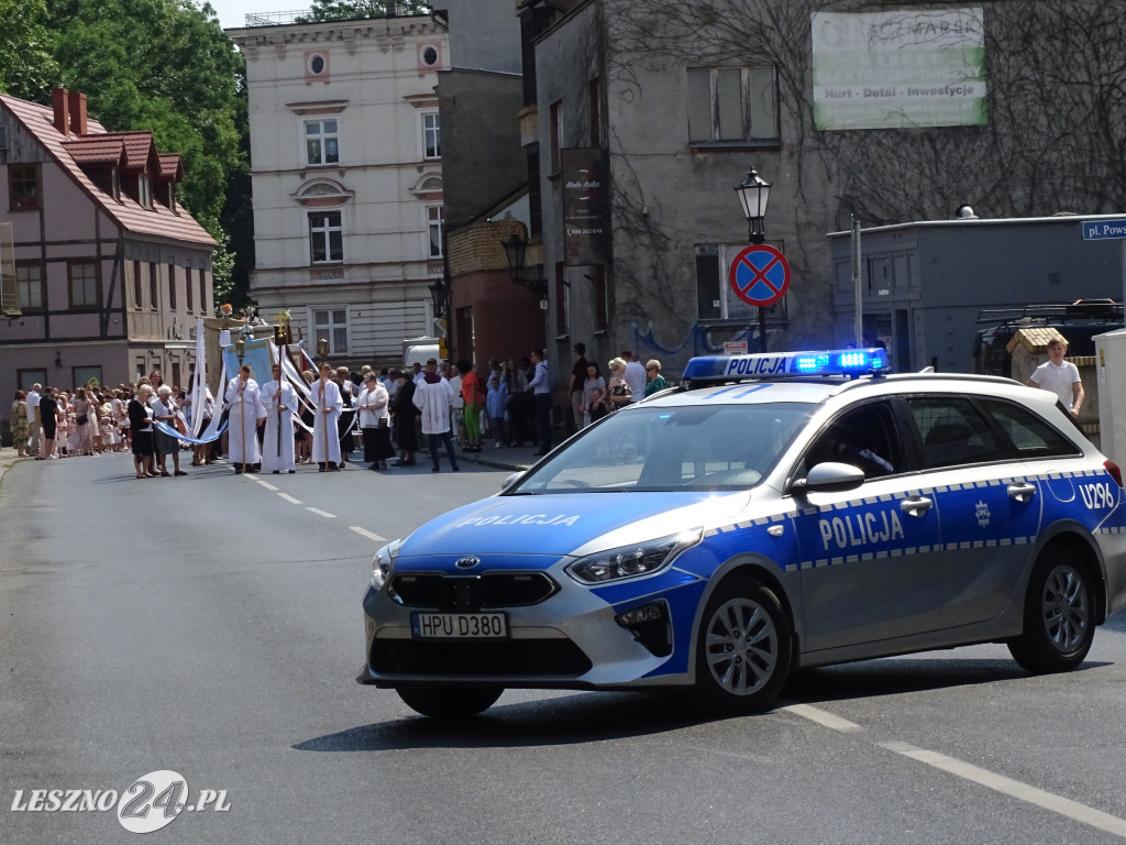 Procesja Bożego Ciała w Lesznie