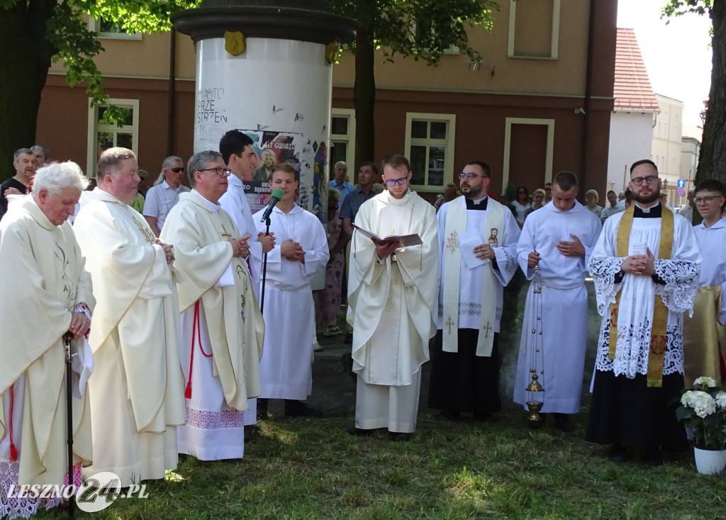 Procesja Bożego Ciała w Lesznie