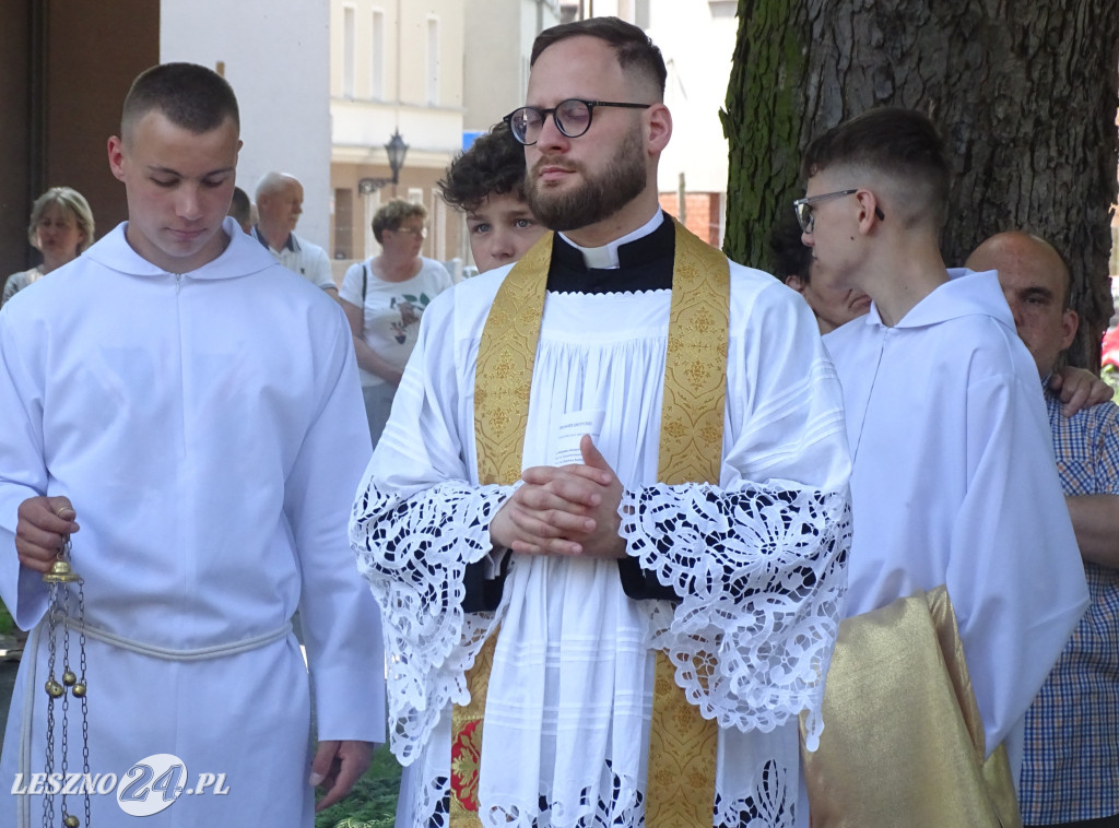 Procesja Bożego Ciała w Lesznie