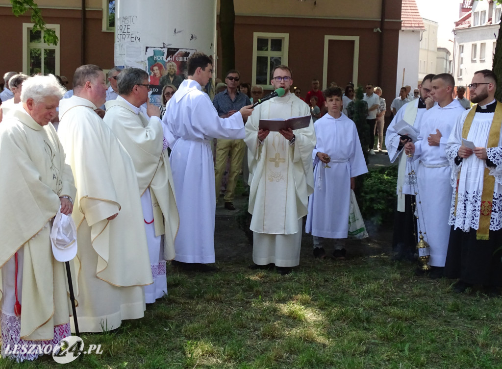 Procesja Bożego Ciała w Lesznie