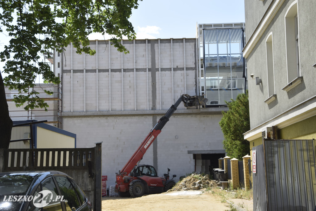 Budowa Galerii Goplana. Czerwiec 2023