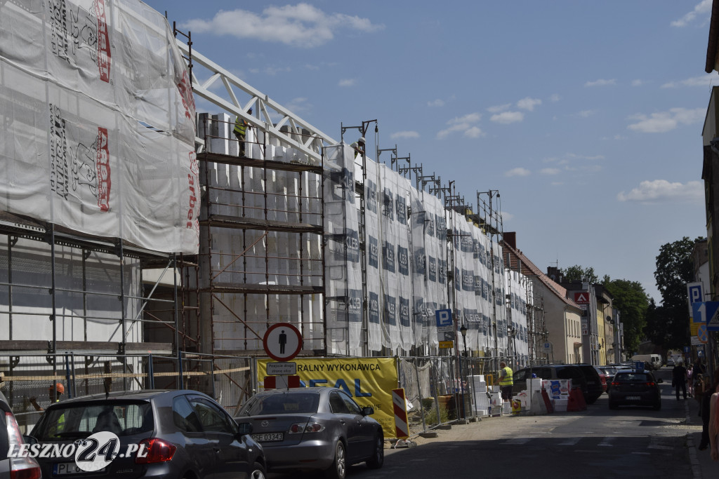 Budowa Galerii Goplana. Czerwiec 2023