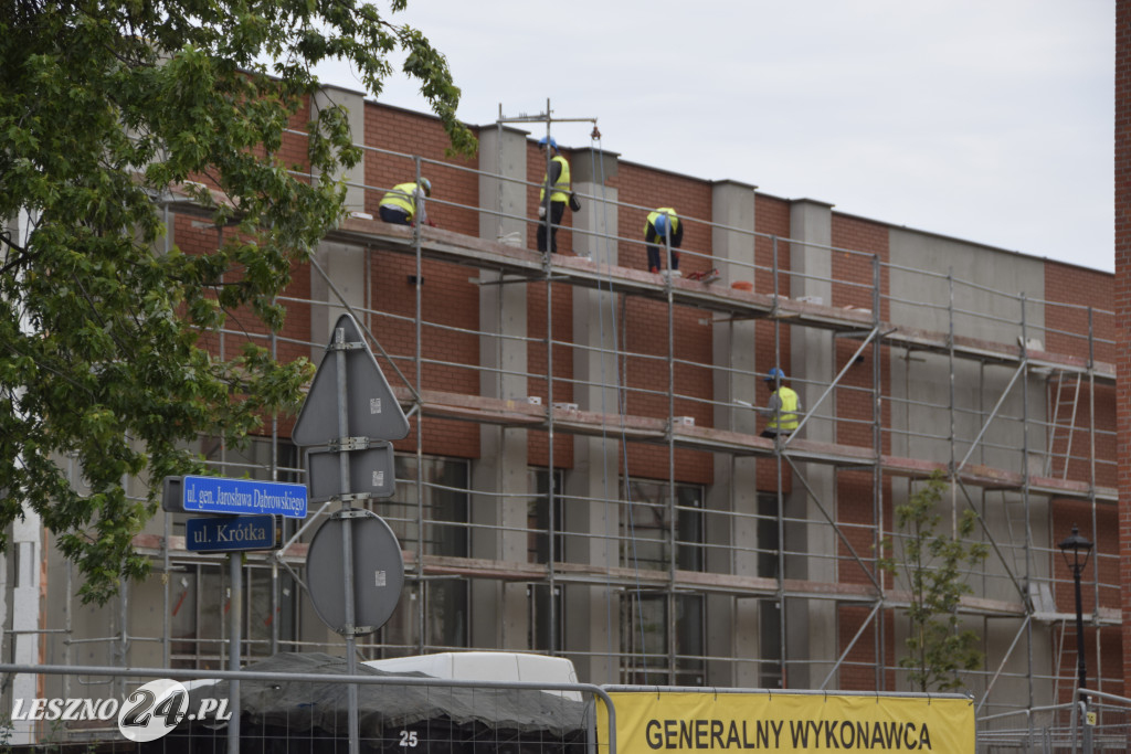 Budowa Galerii Goplana. Czerwiec 2023