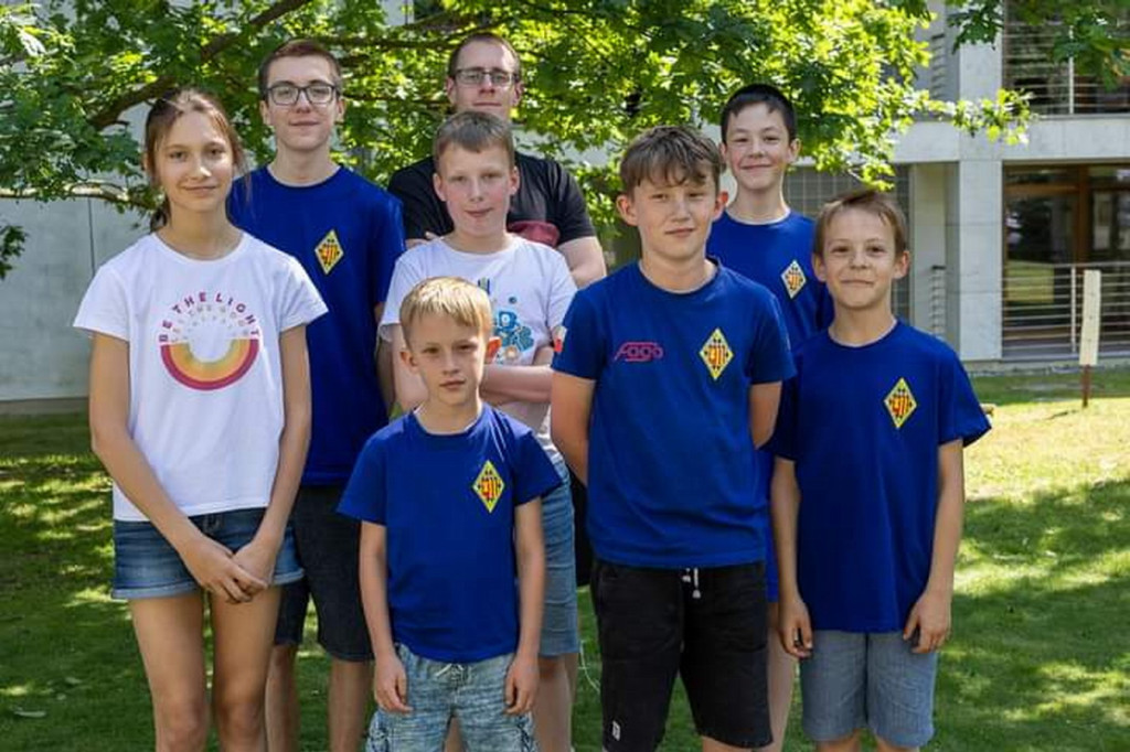 Filip Kuczewski z Roszady Lipno na podium