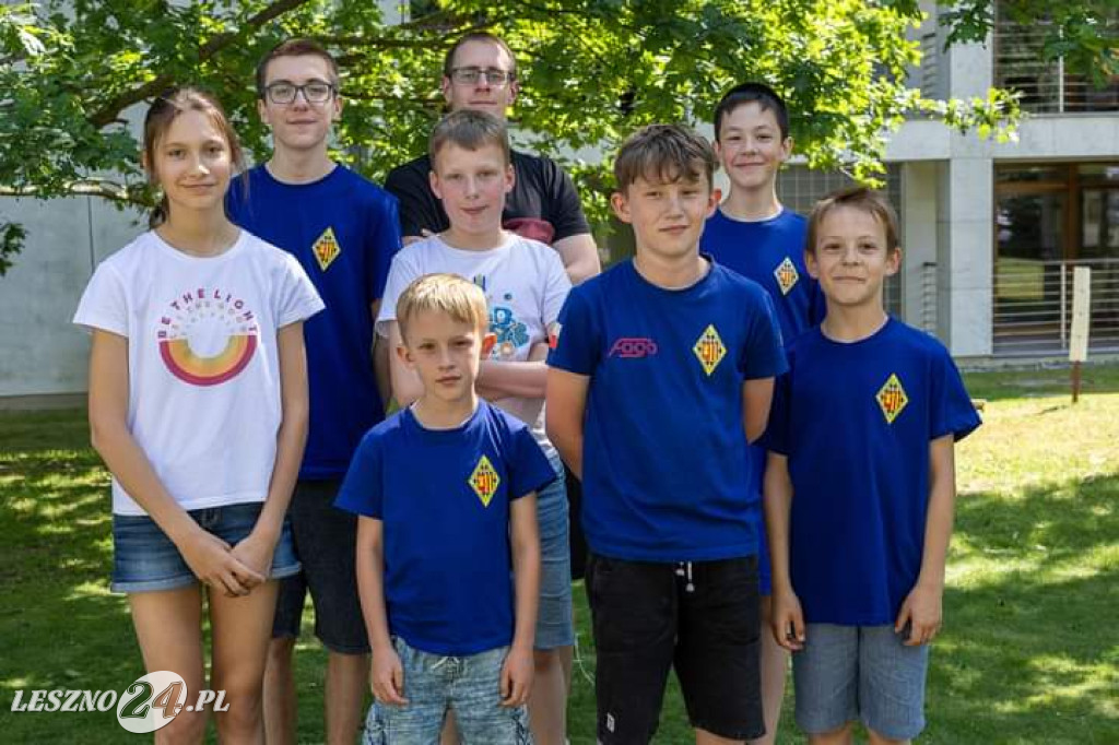 Filip Kuczewski z Roszady Lipno na podium