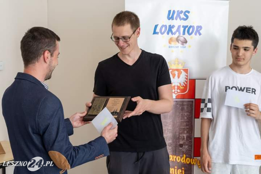 Filip Kuczewski z Roszady Lipno na podium
