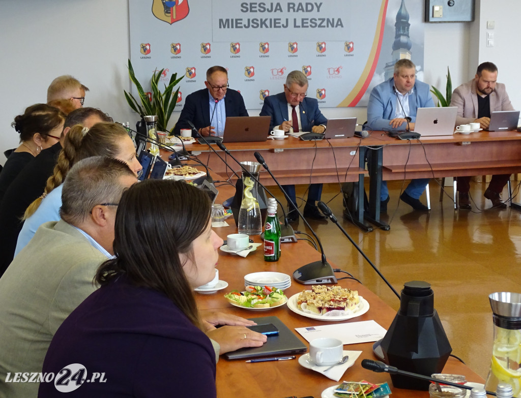 Sesja absolutoryjna Rady Miejskiej Leszna