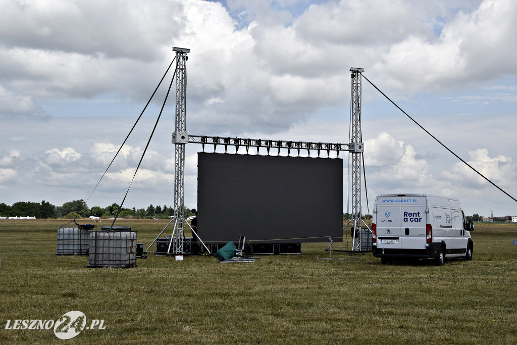 Przygotowania do Antidotum Airshow Leszno 2023
