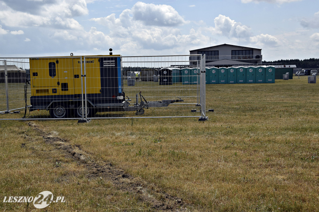 Przygotowania do Antidotum Airshow Leszno 2023