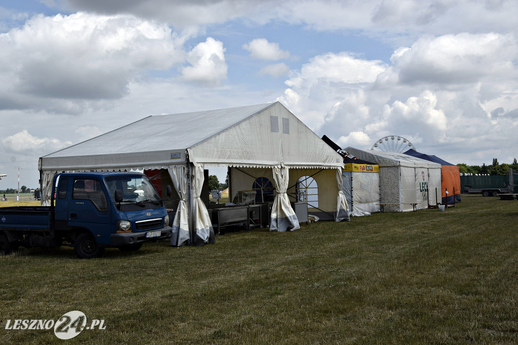 Przygotowania do Antidotum Airshow Leszno 2023