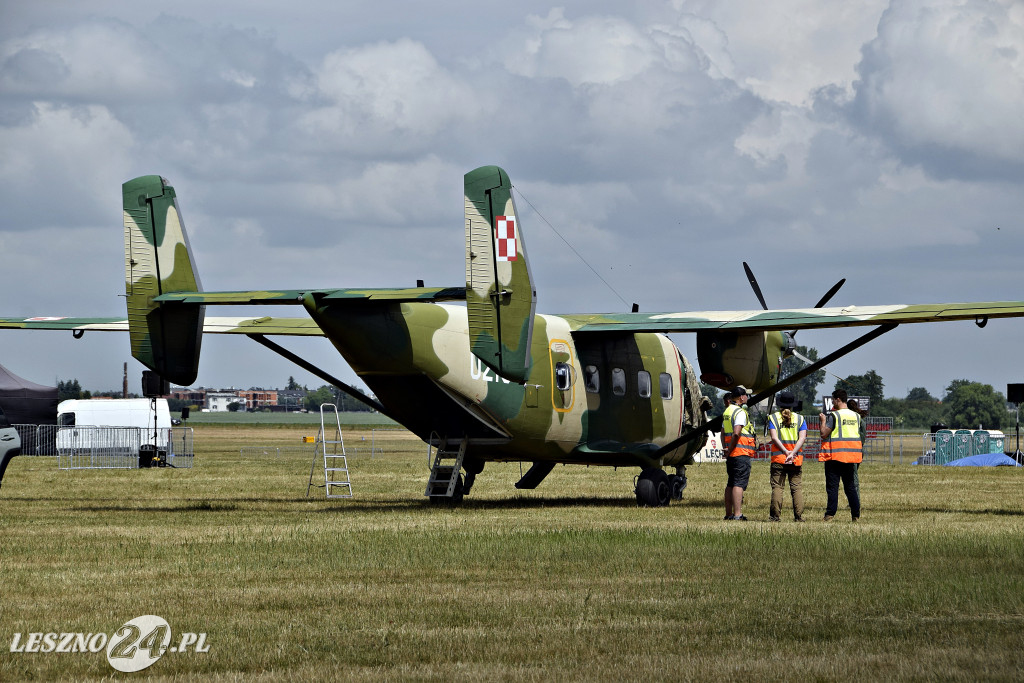 Przygotowania do Antidotum Airshow Leszno 2023