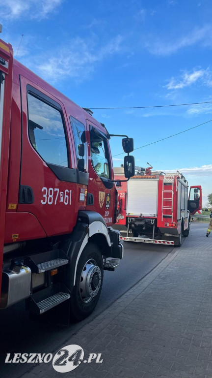Wypadek motocyklisty i osobówki