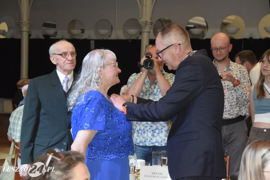 Małżeństwa z 50-letnim stażem u prezydenta