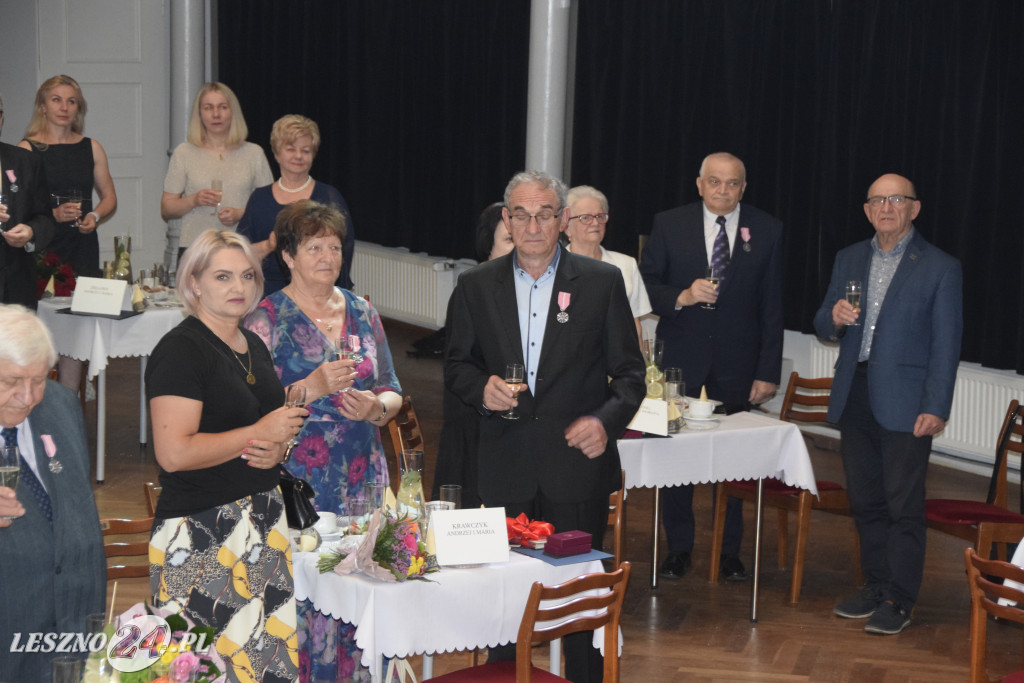 Małżeństwa z 50-letnim stażem u prezydenta