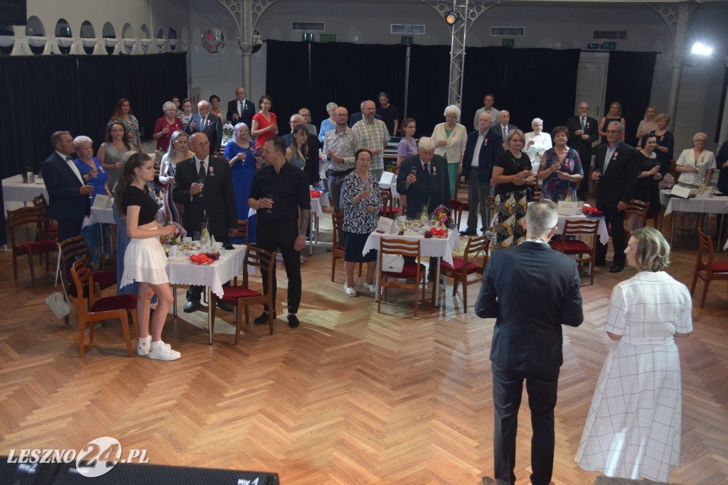 Małżeństwa z 50-letnim stażem u prezydenta