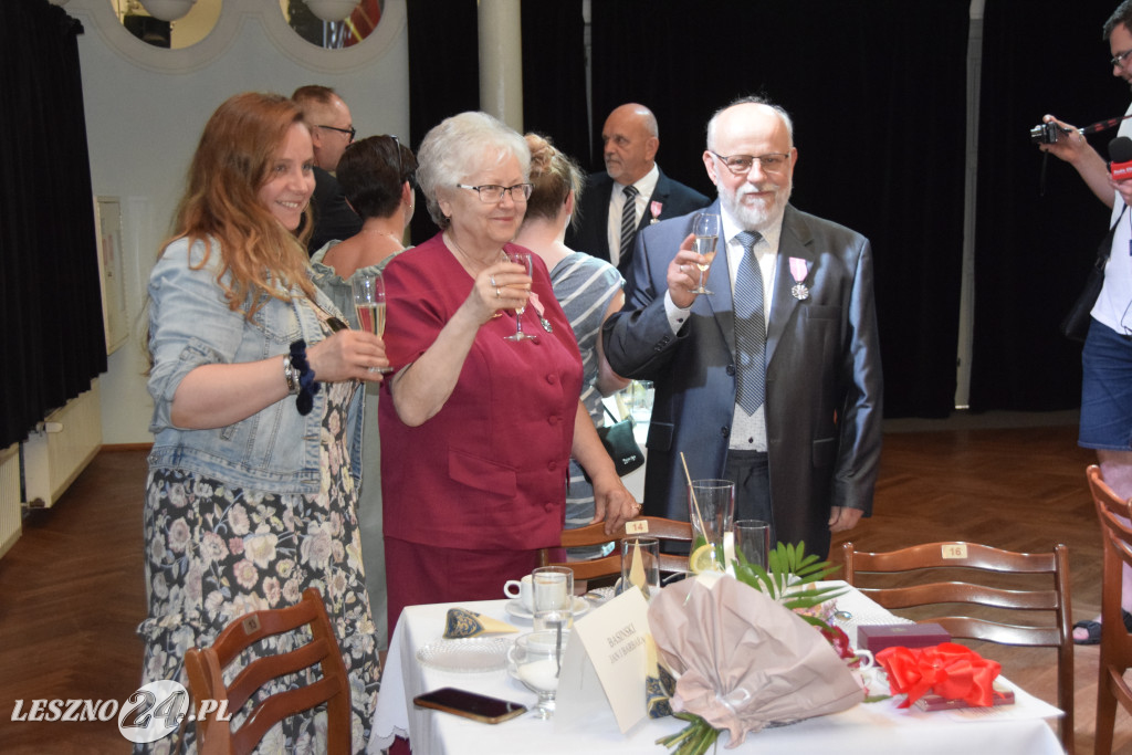 Małżeństwa z 50-letnim stażem u prezydenta