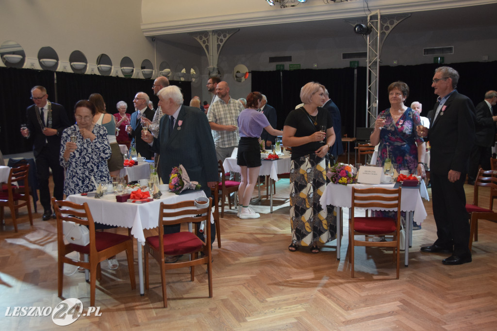 Małżeństwa z 50-letnim stażem u prezydenta