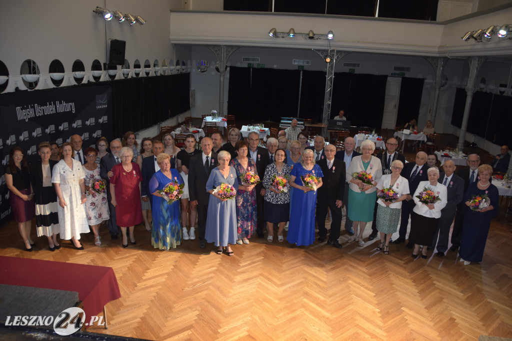 Małżeństwa z 50-letnim stażem u prezydenta