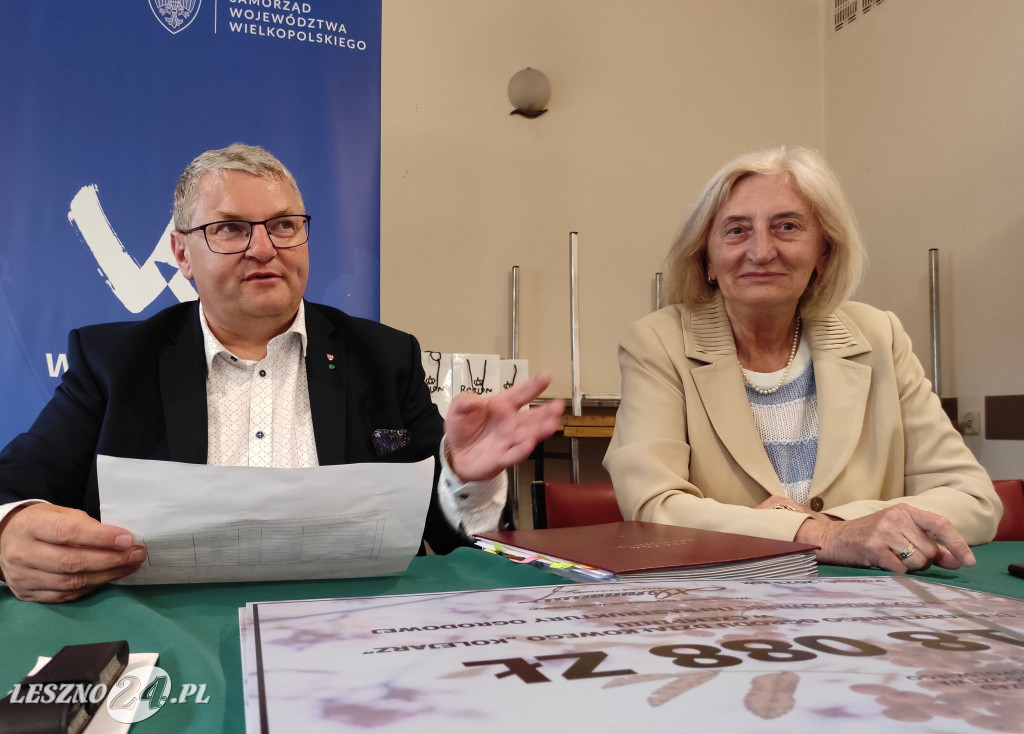 Działkowcy otrzymali czeki w Lesznie