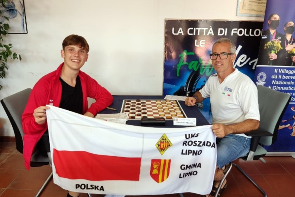 Warcabista Roszady Lipno na mistrzostwach Europy