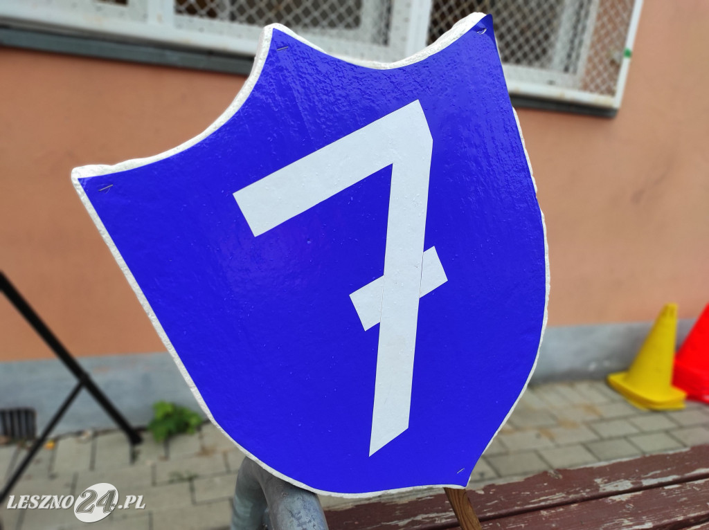 Wyróżnieni sportowcy SP 7 w Lesznie