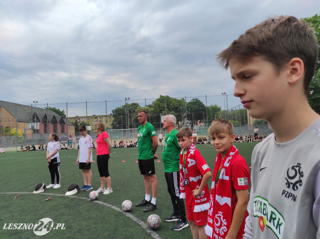 Wyróżnieni sportowcy SP 7 w Lesznie