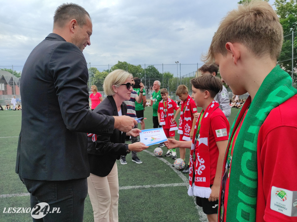 Wyróżnieni sportowcy SP 7 w Lesznie