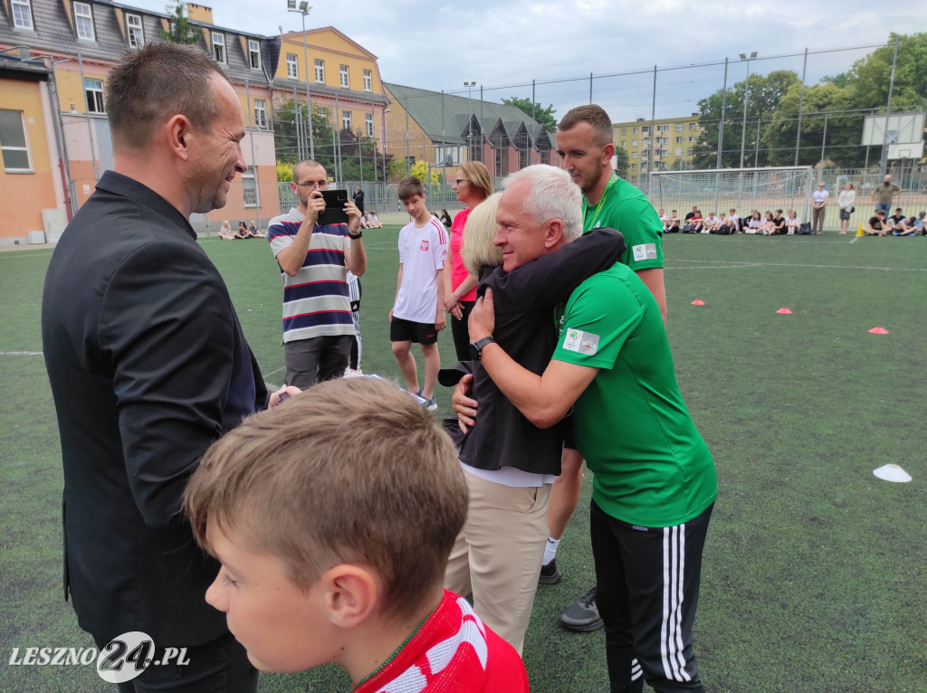 Wyróżnieni sportowcy SP 7 w Lesznie