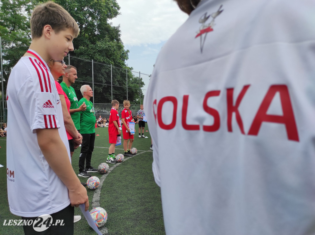 Wyróżnieni sportowcy SP 7 w Lesznie