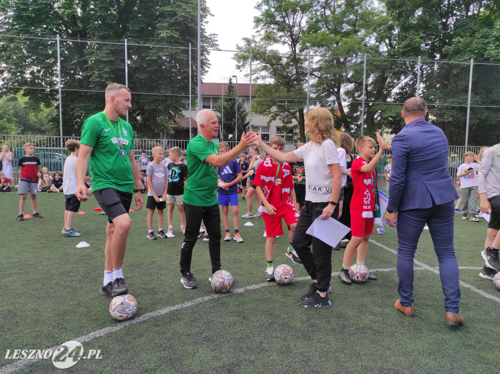 Wyróżnieni sportowcy SP 7 w Lesznie