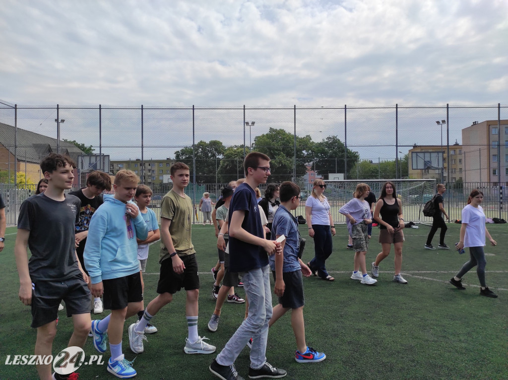 Wyróżnieni sportowcy SP 7 w Lesznie