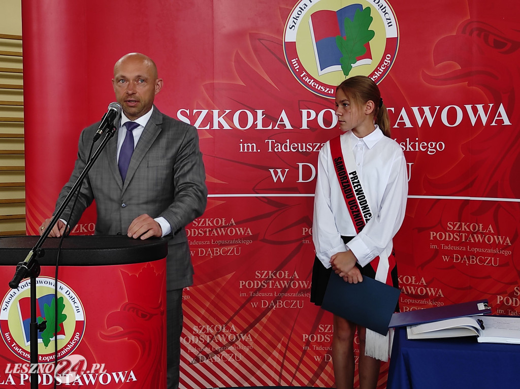 Zakończenie roku szkolnego w Dąbczu