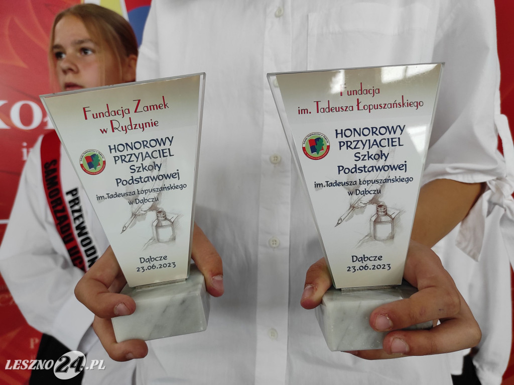 Zakończenie roku szkolnego w Dąbczu