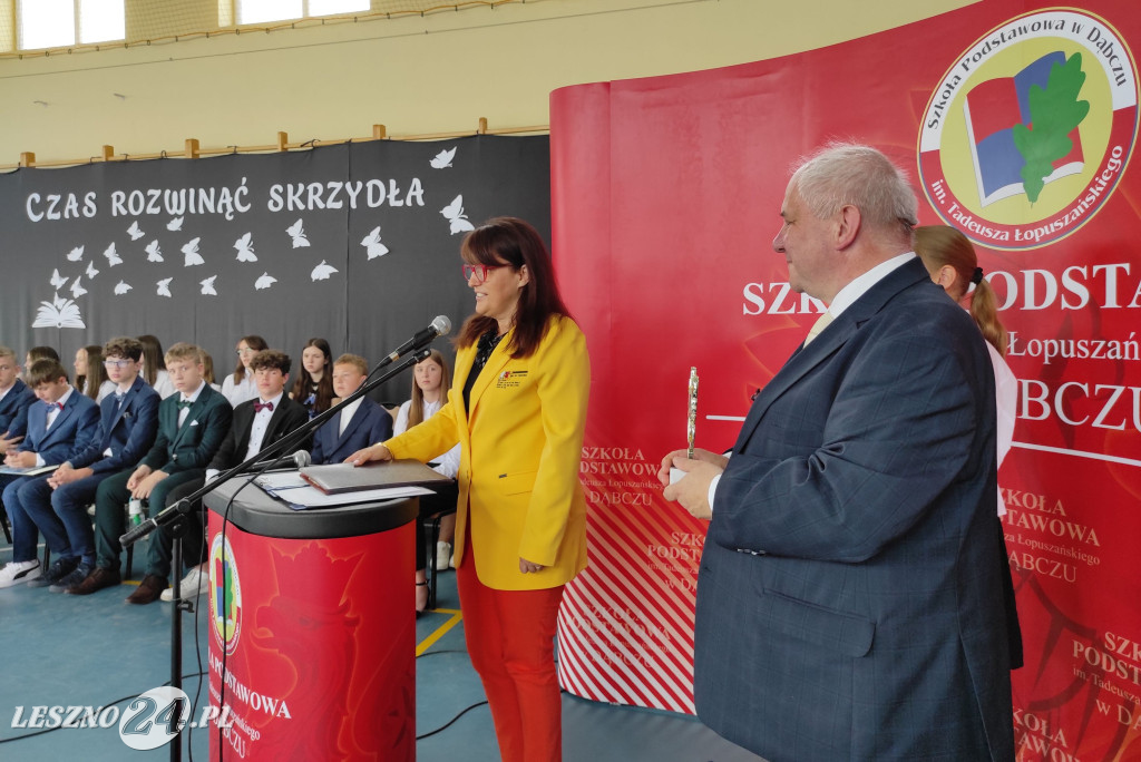 Zakończenie roku szkolnego w Dąbczu