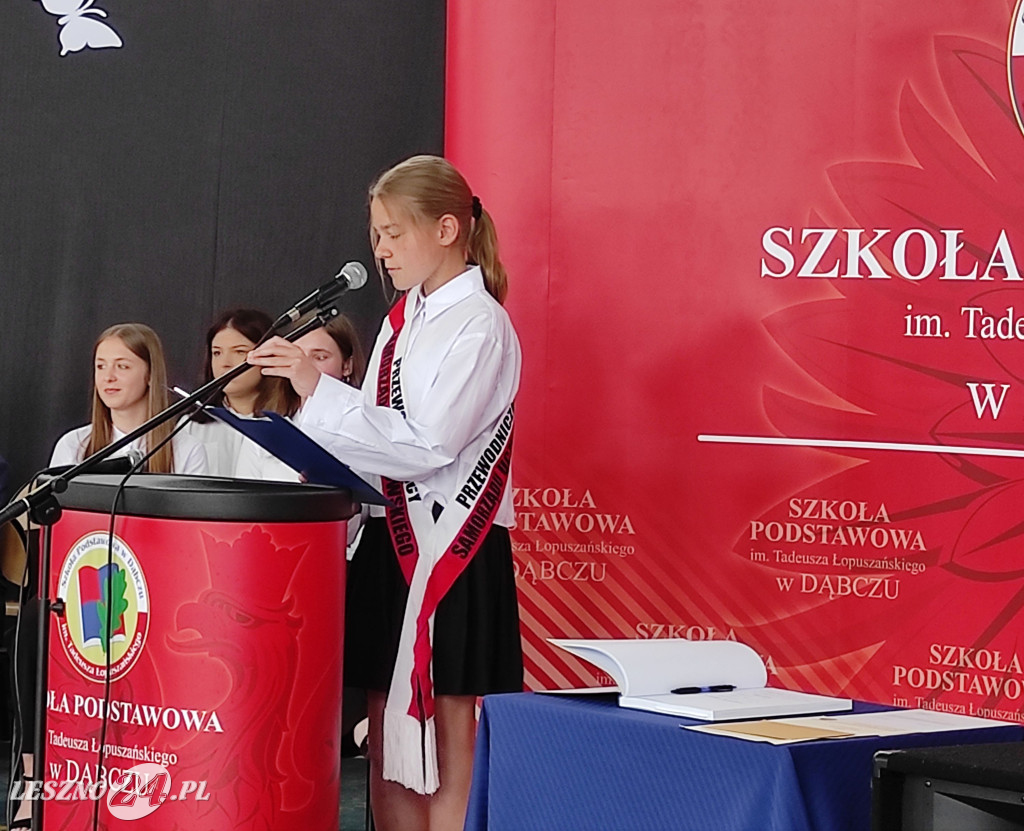 Zakończenie roku szkolnego w Dąbczu