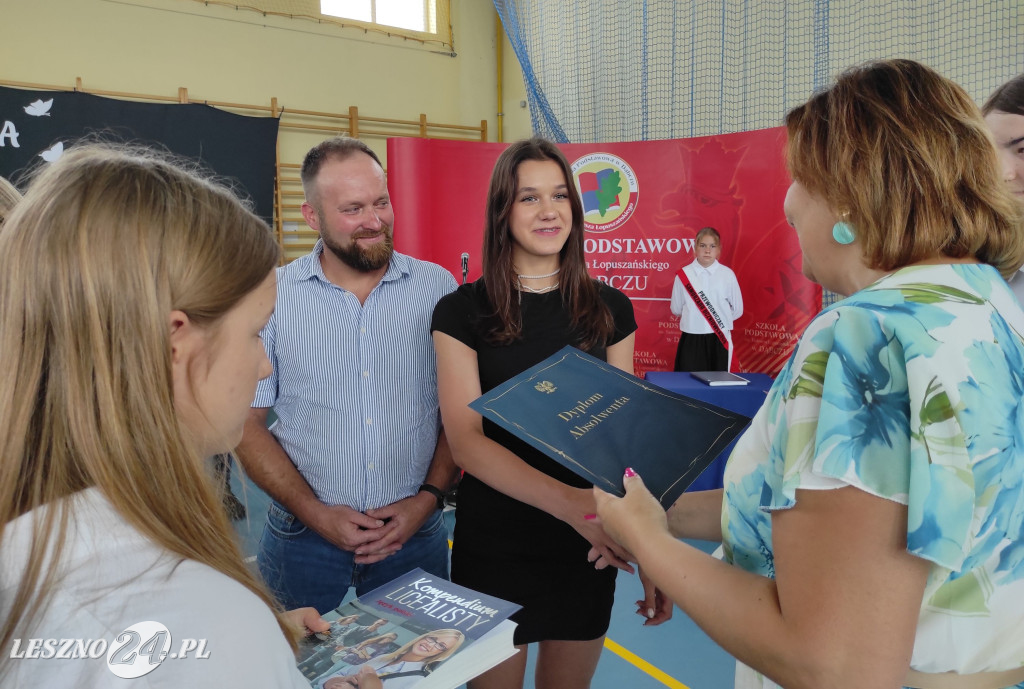 Zakończenie roku szkolnego w Dąbczu