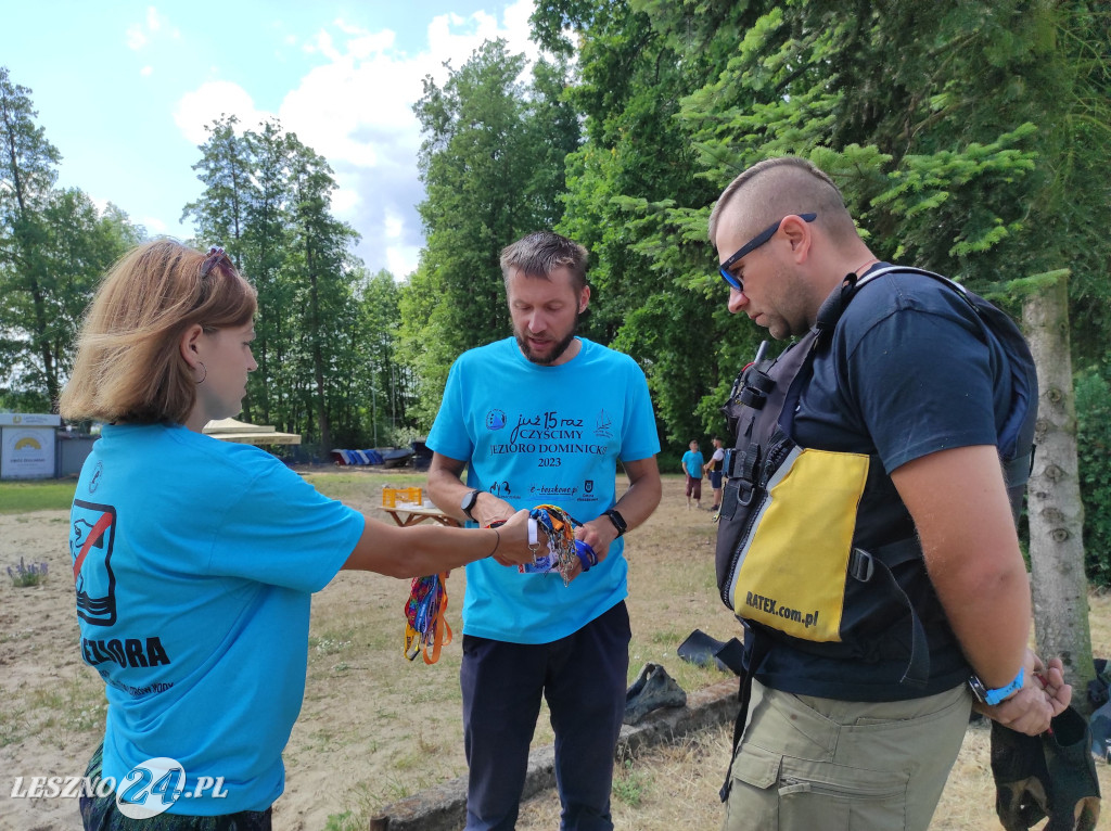 Czyszczenie Jeziora Dominickiego