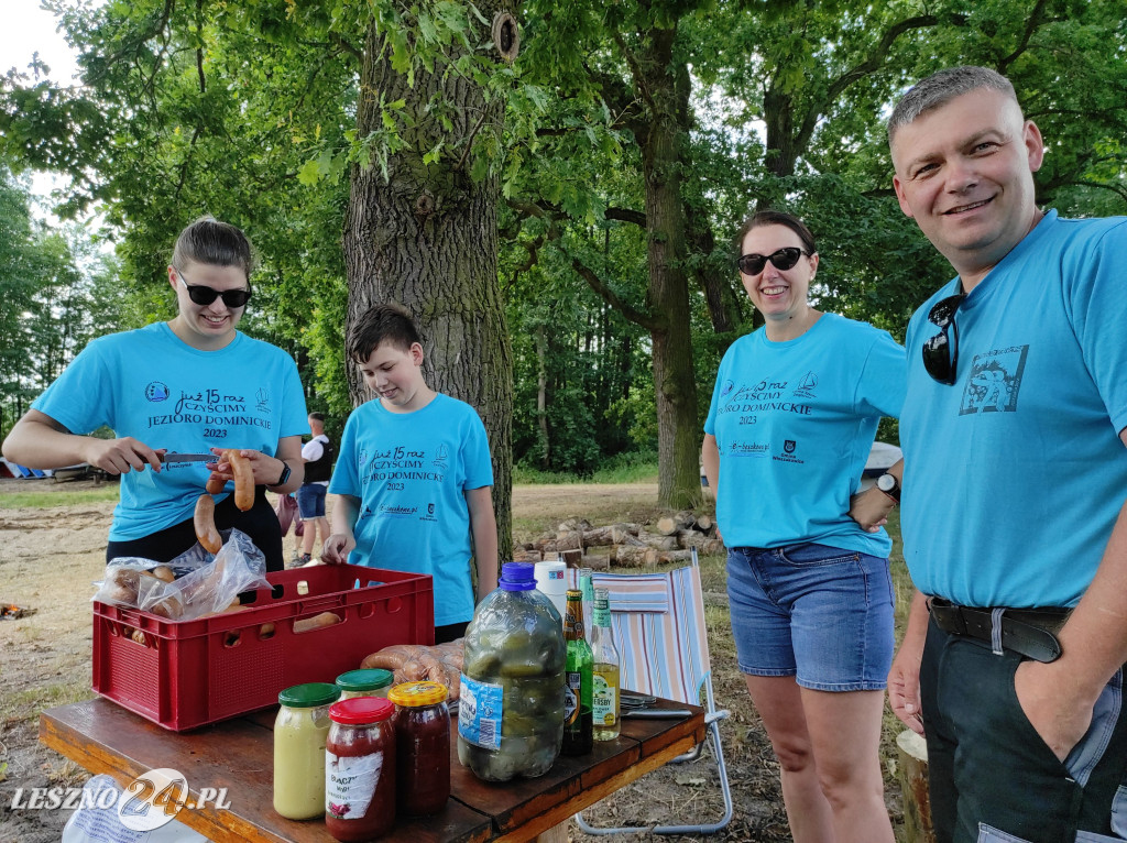 Czyszczenie Jeziora Dominickiego