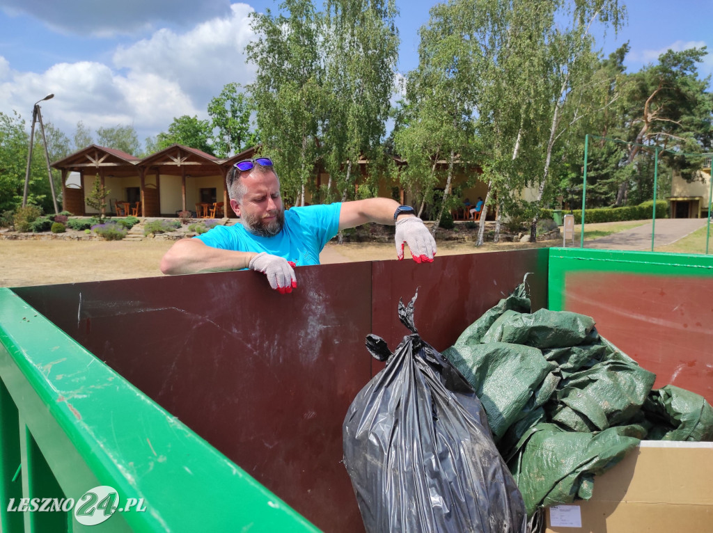 Czyszczenie Jeziora Dominickiego
