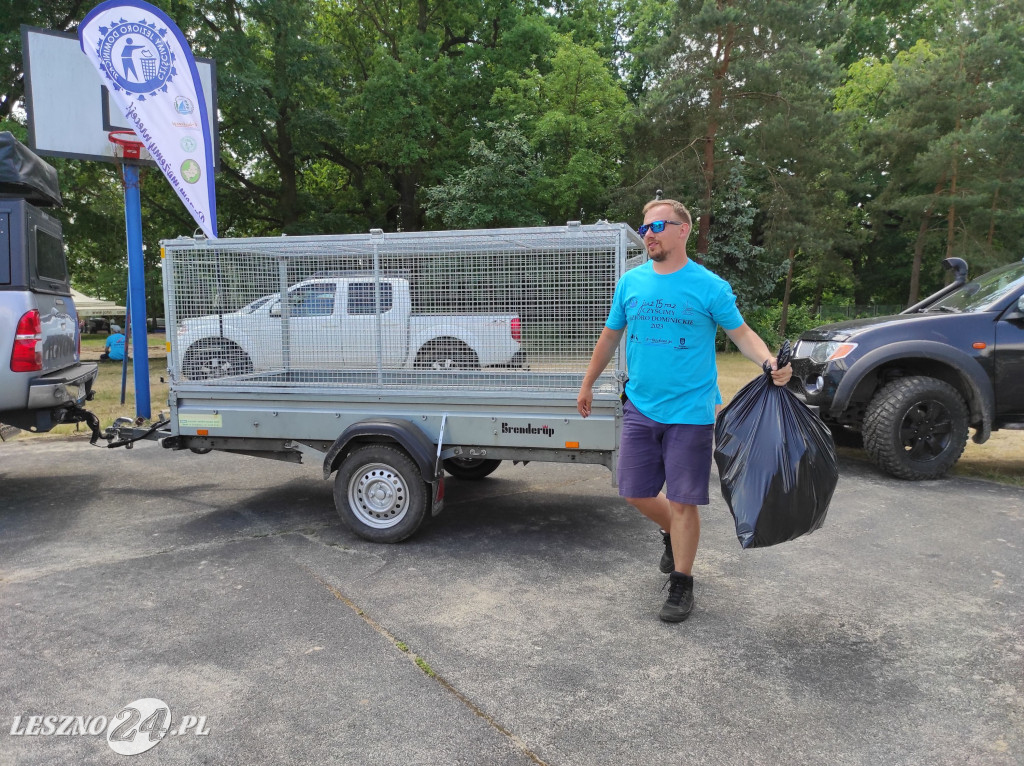 Czyszczenie Jeziora Dominickiego