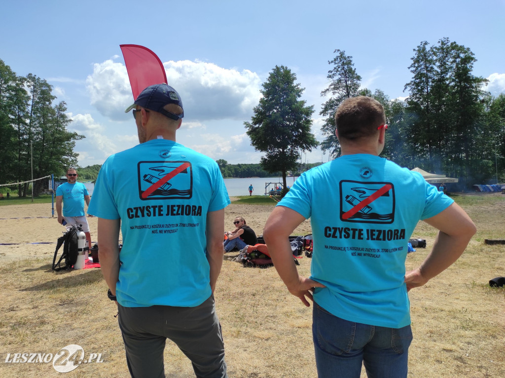 Czyszczenie Jeziora Dominickiego